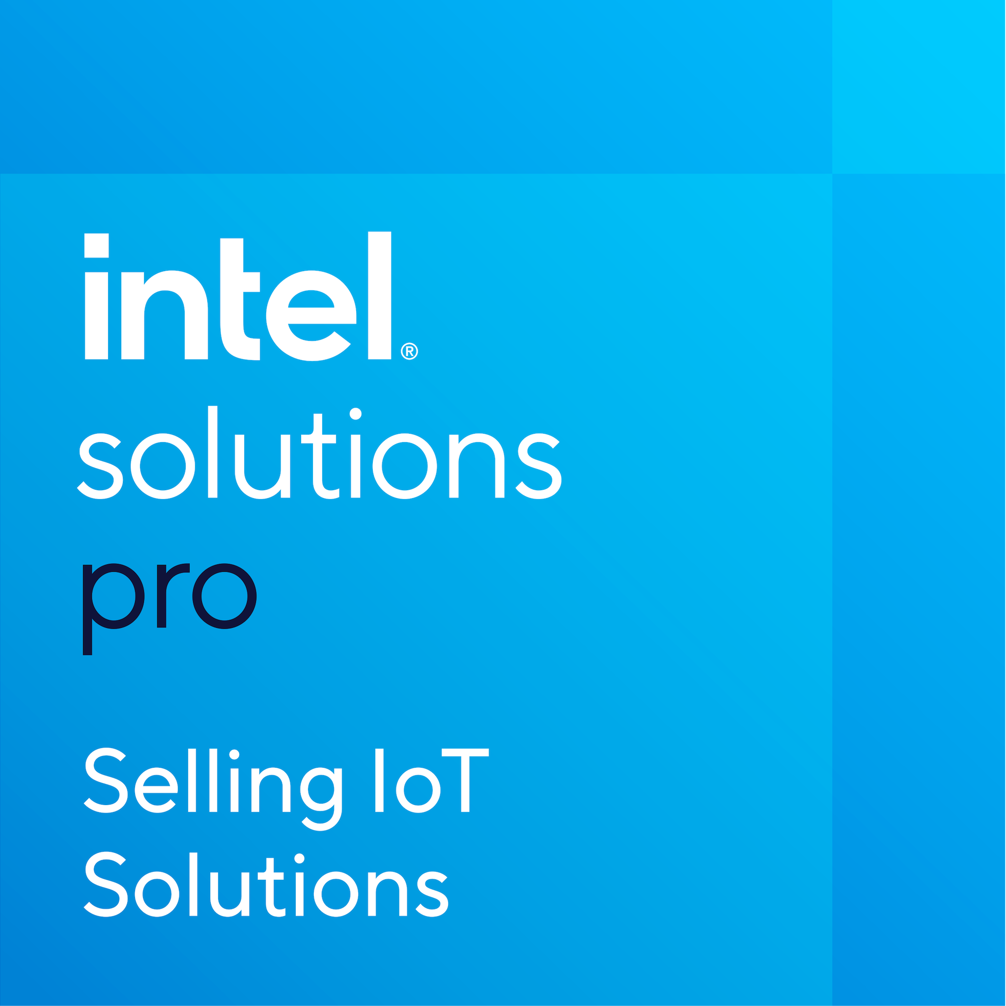 Intel - Selling IoT Solutions