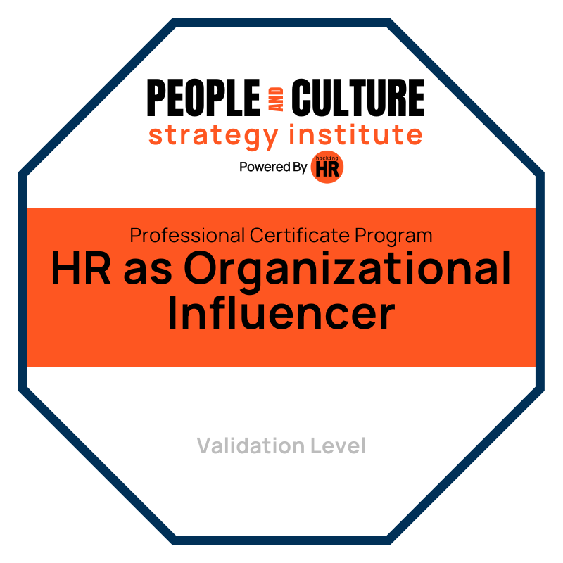 HR as Organizational Influencer