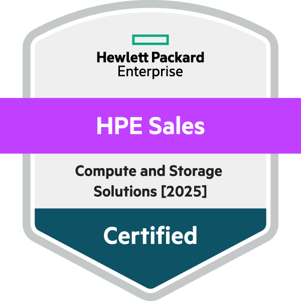 HPE Sales Certified - Compute and Storage Solutions [2025]