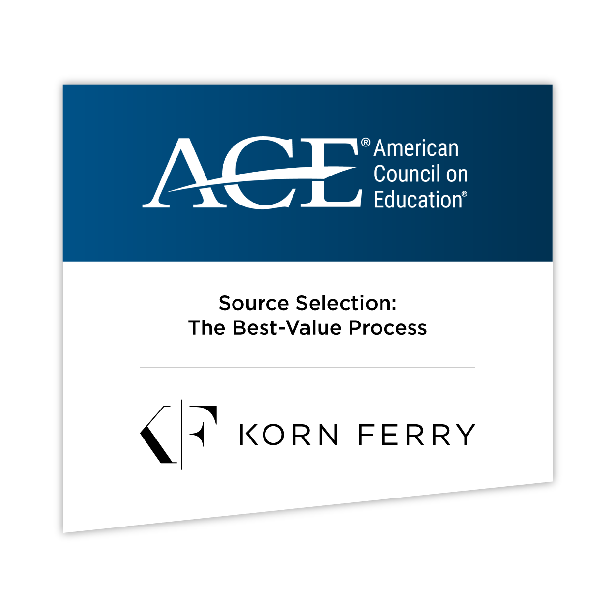 Source Selection: The Best-Value Process (BWM, BWMv)
