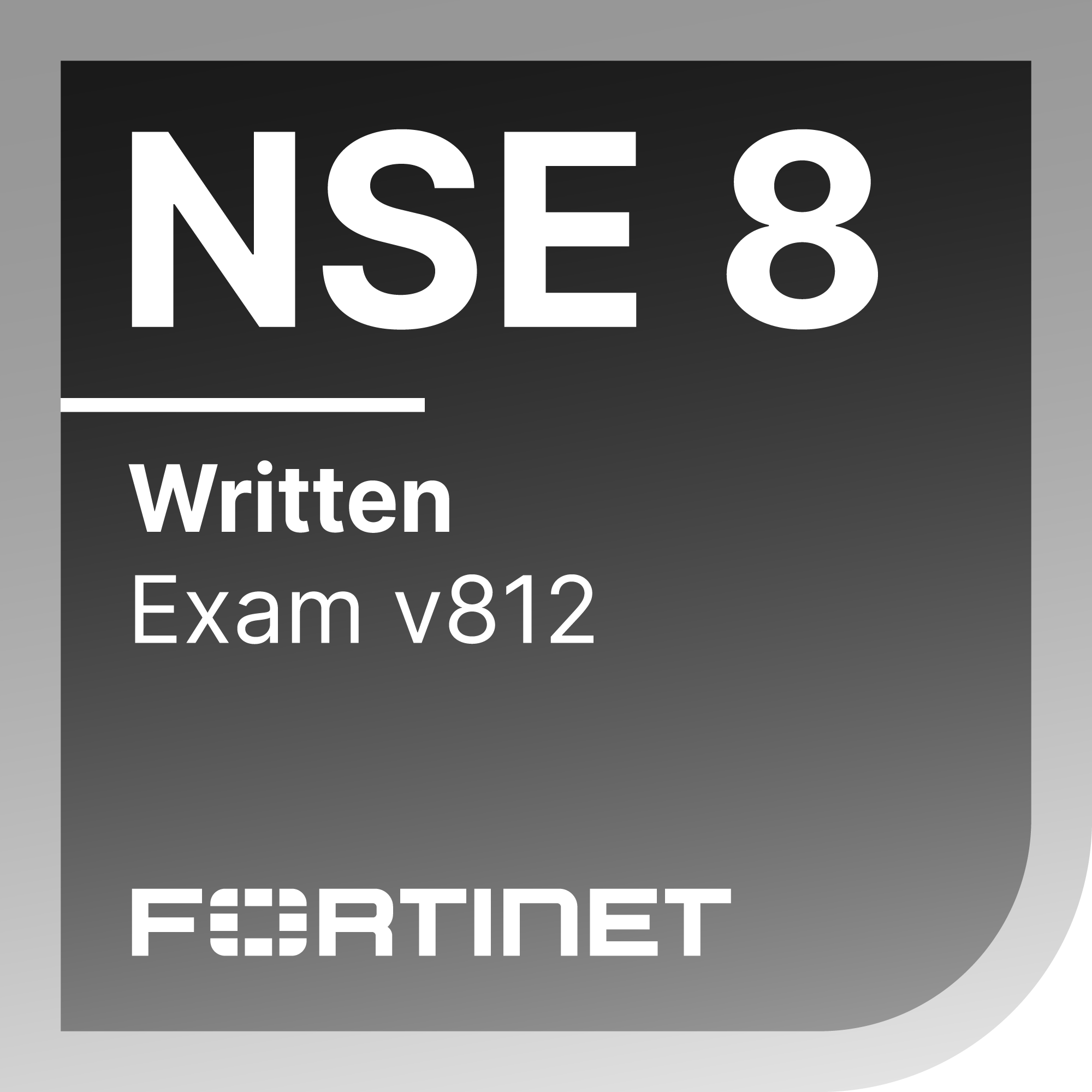 Fortinet Expert Exam - Written 812