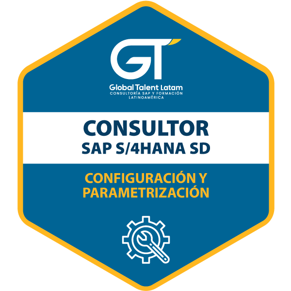 CONSULTOR SAP S/4HANA SD – Configuración de Ventas y Distribución