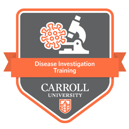Disease Investigation Training Credly