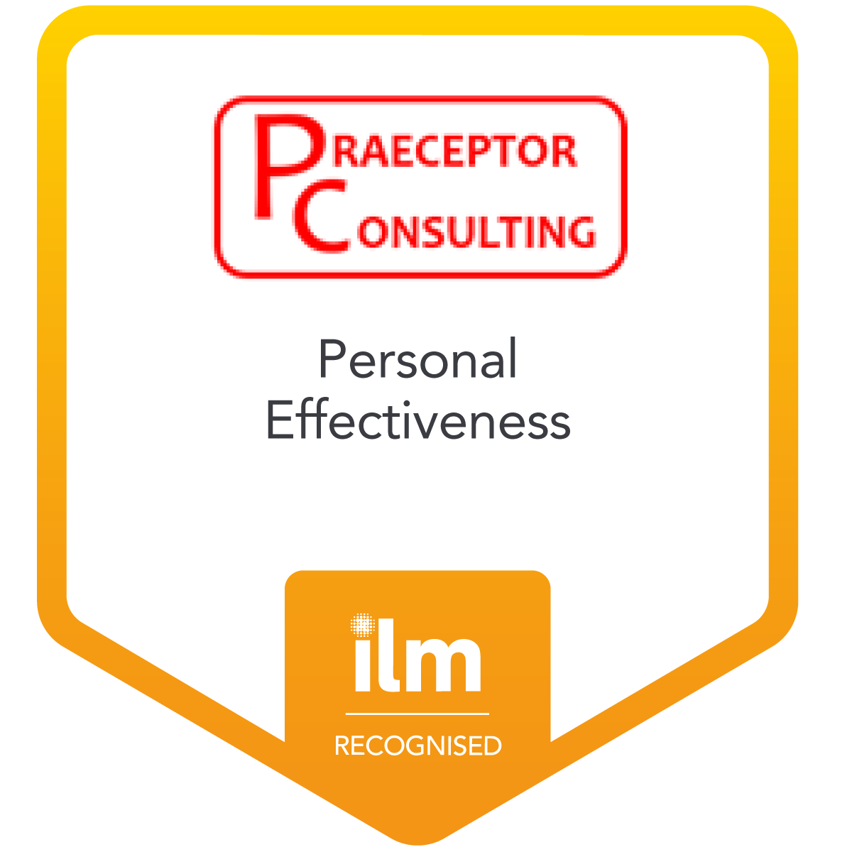 Personal Effectiveness - Praeceptor Consulting