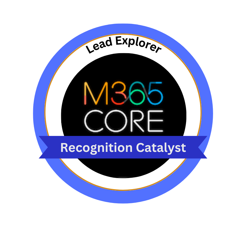 M365 Core People Recognition Lead Explorer | 2024