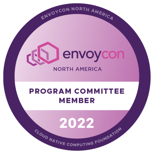 EnvoyCon North America 2022 Program Committee Member Badge - Credly