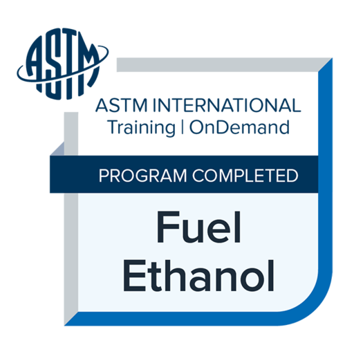 Fuel Ethanol Program Completion Credly