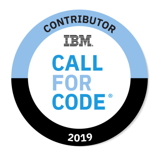 Call for Code 2019 - IBM Contributor - Credly