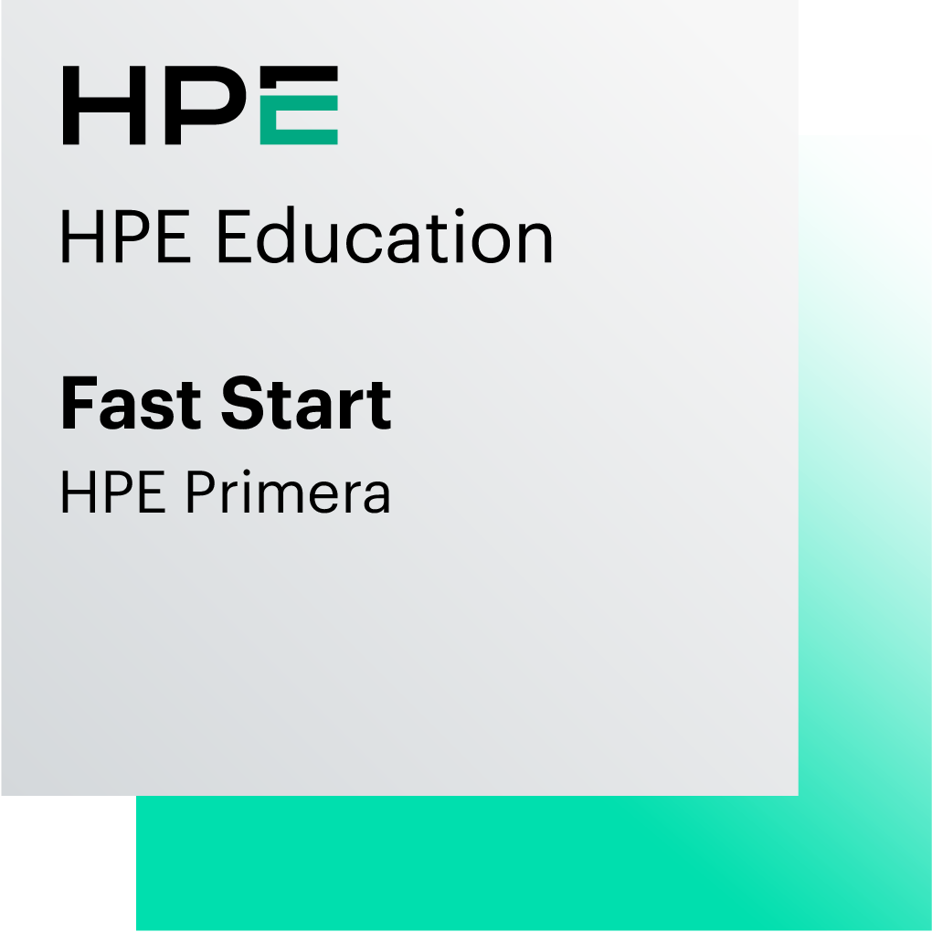 Fast Start - HPE Primera
