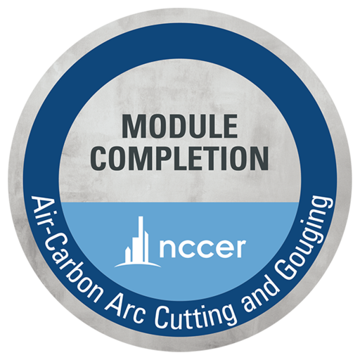 NCCER AirCarbon Arc Cutting and Gouging (29104) Credly