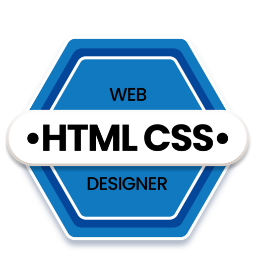 HTML-CSS Web Designer - Credly