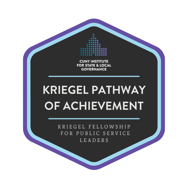 Pathway of Achievement: Kriegel Fellowship for Public Service Leaders