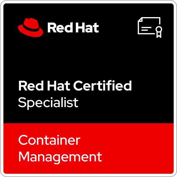 Red Hat Certified Specialist in Container Management