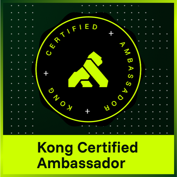 Kong Certified Ambassador