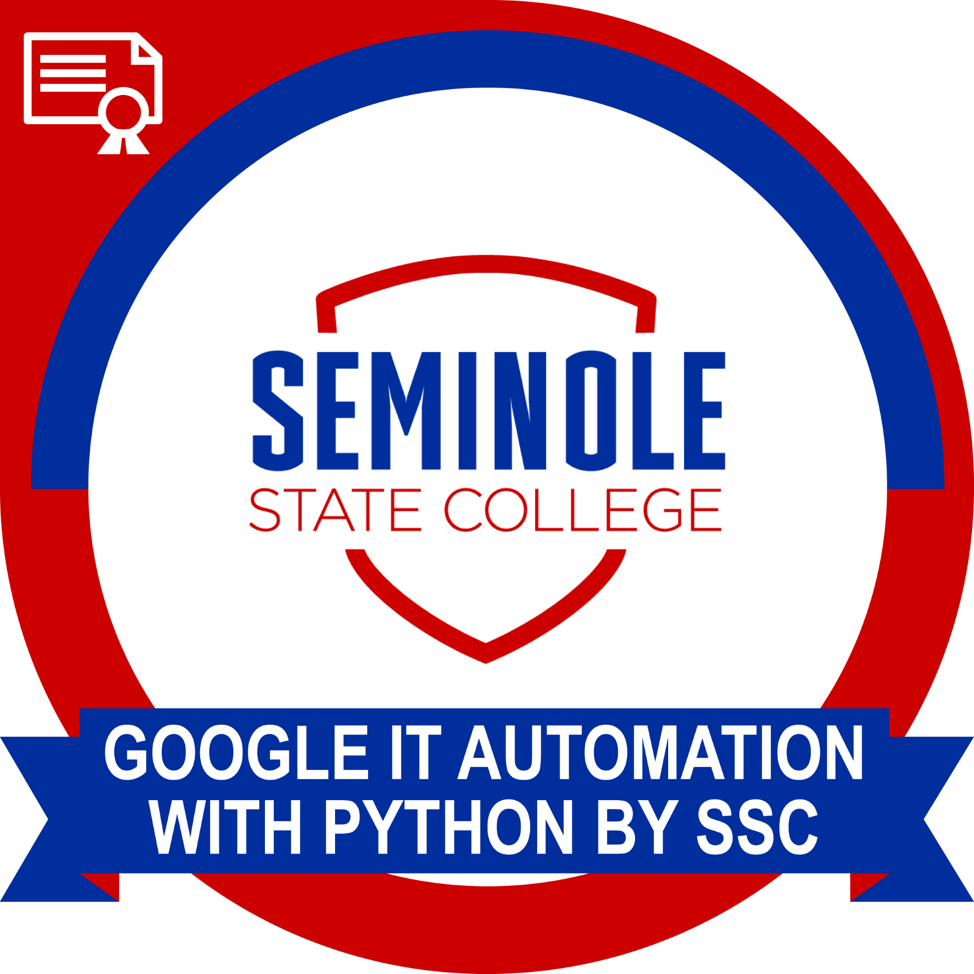 Google IT Automation with Python by SSC