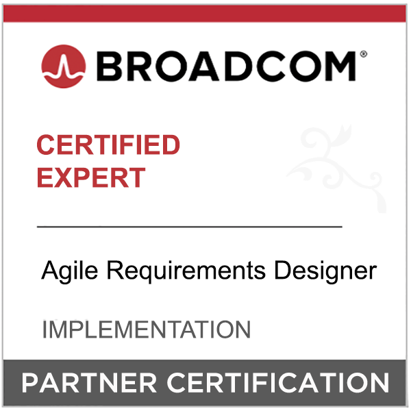 Broadcom Partner Certification - Certified Expert - Agile Requirements Designer - Implementation