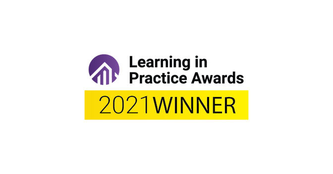 CLO Learning in Practice 2021 Winner - Credly