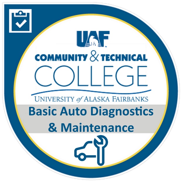 Basic Auto Diagnostics and Maintenance Credly