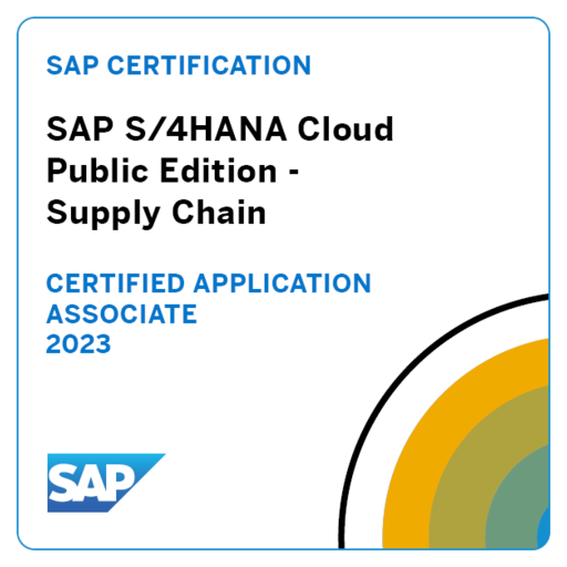 SAP Certified Application Associate - SAP S/4HANA Cloud - Public ...