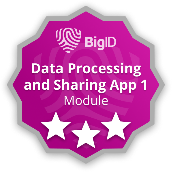 Data Processing and Sharing App 1 Module