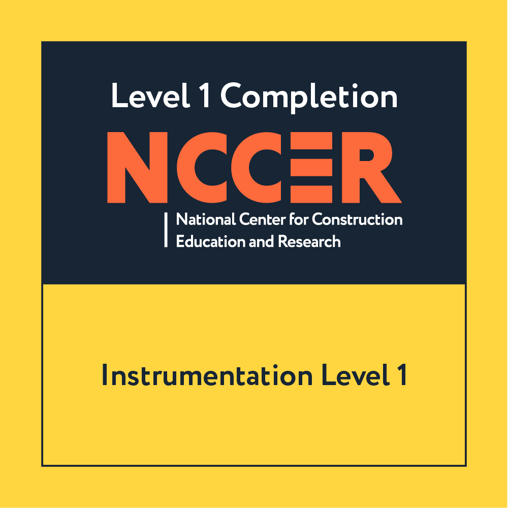 NCCER Instrumentation Level One