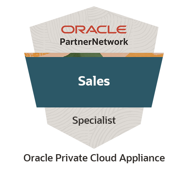 Oracle Private Cloud Appliance Sales Specialist