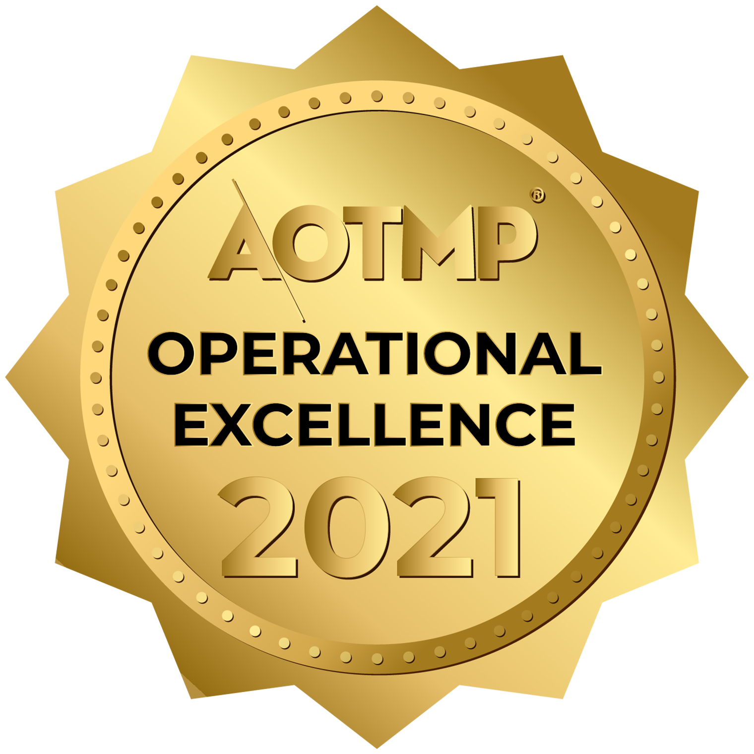 AOTMP® 2021 Operational Excellence Award
