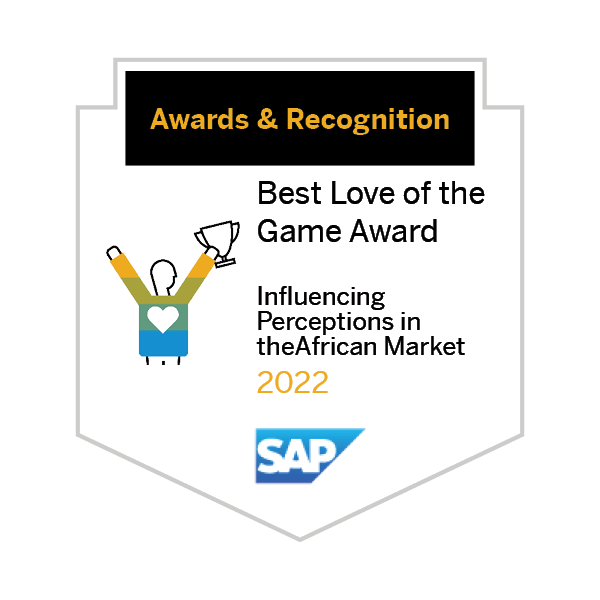 Awards and Recognition 2022 Best Love of the Game Award Influencing