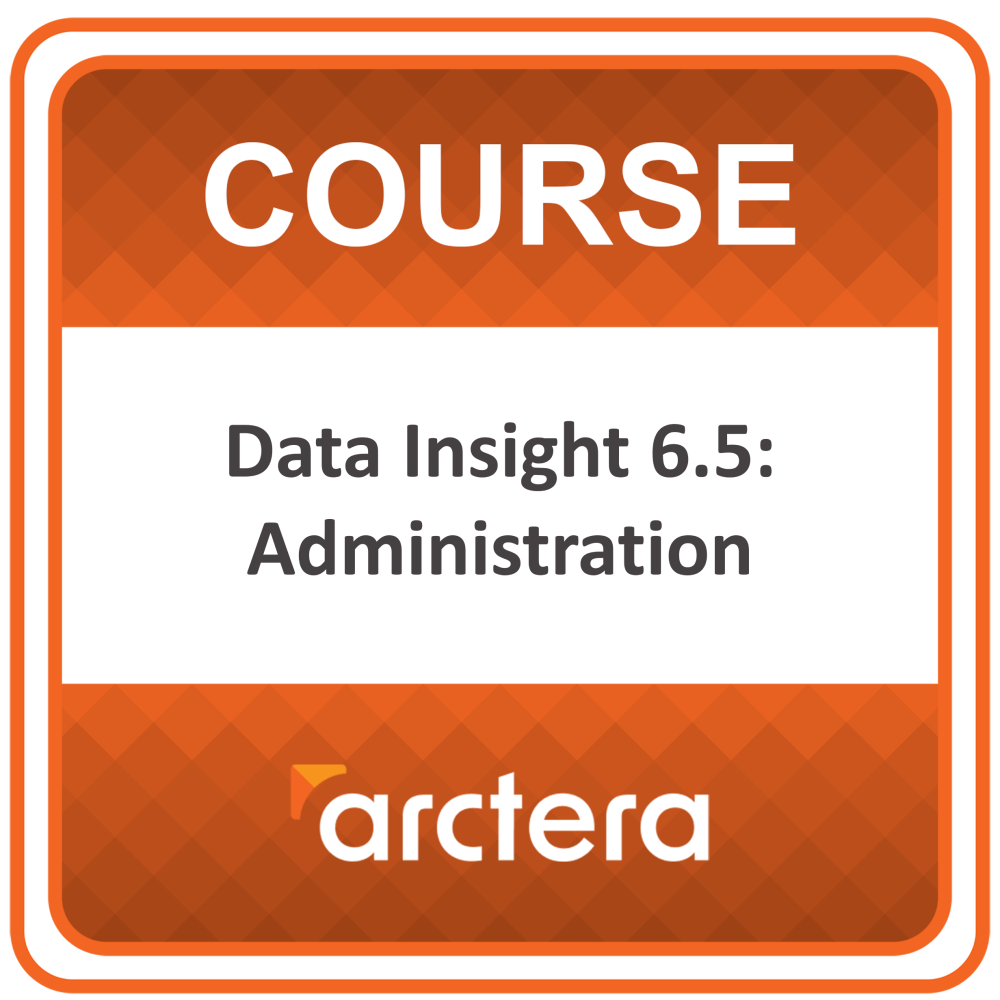 Arctera Data Insight 6.5: Administration - Credly
