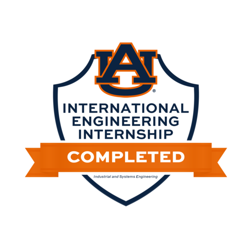 International Engineering Internship Certification - Credly