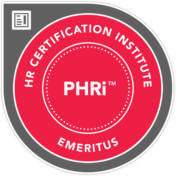 Professional in Human Resources – International™ (PHRi™) - Emeritus