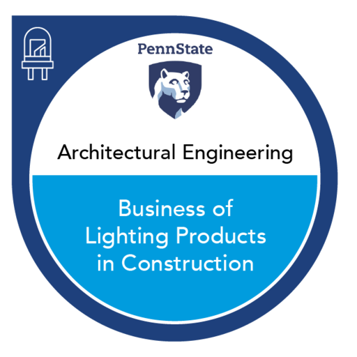 Business of Lighting Products in Construction Credly