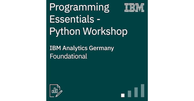Programming Essentials - Python Workshop - Credly