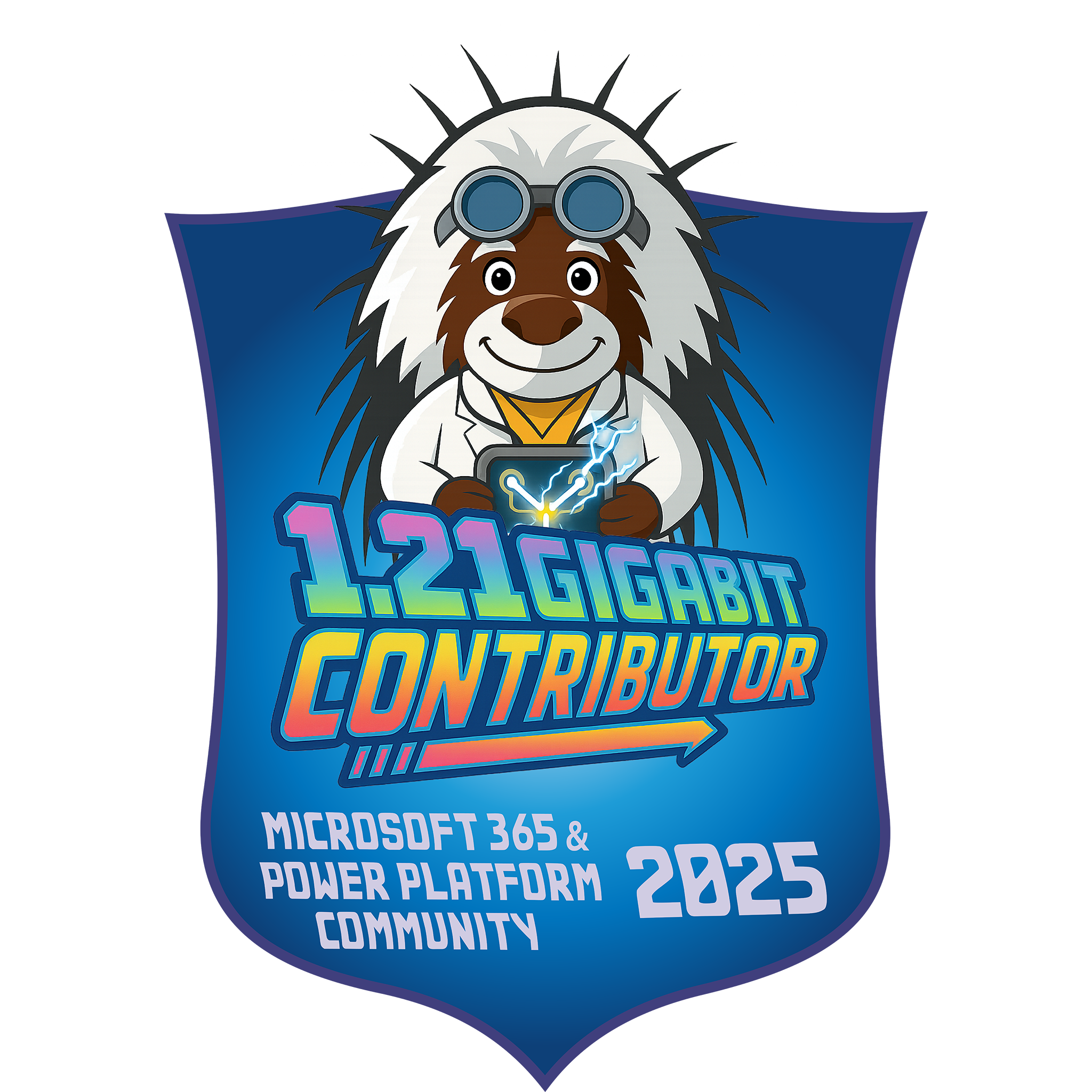 1.21 Gigabit Contributor 2025 - Microsoft 365 & Power Platform Community