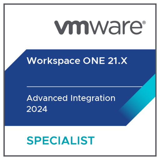 VMware Certified Specialist - Workspace ONE 21.X Advanced Integration ...
