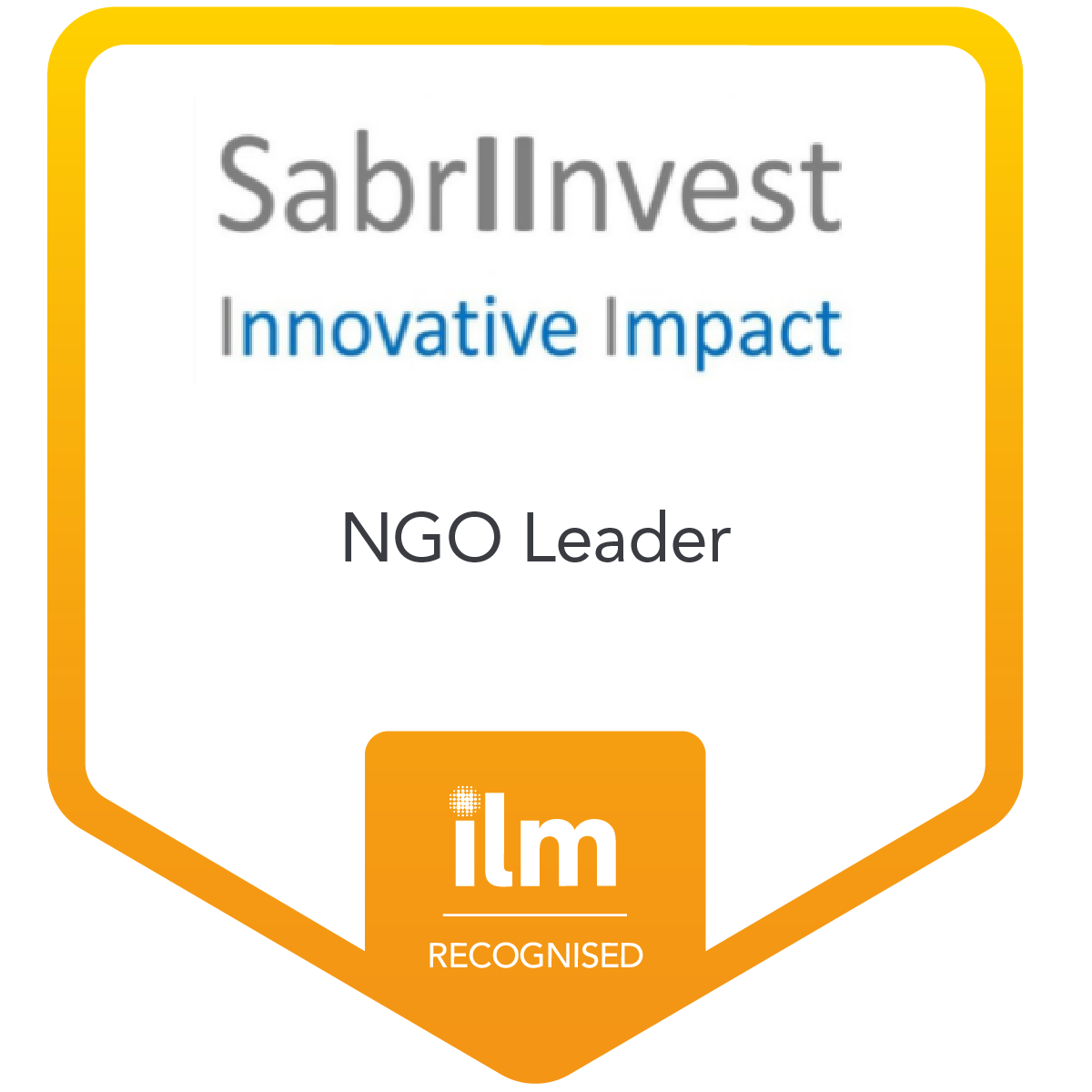 NGO Leader - Sabri Investments