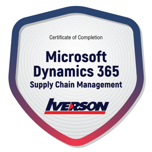 Microsoft Dynamics 365 Supply Chain Management - Credly