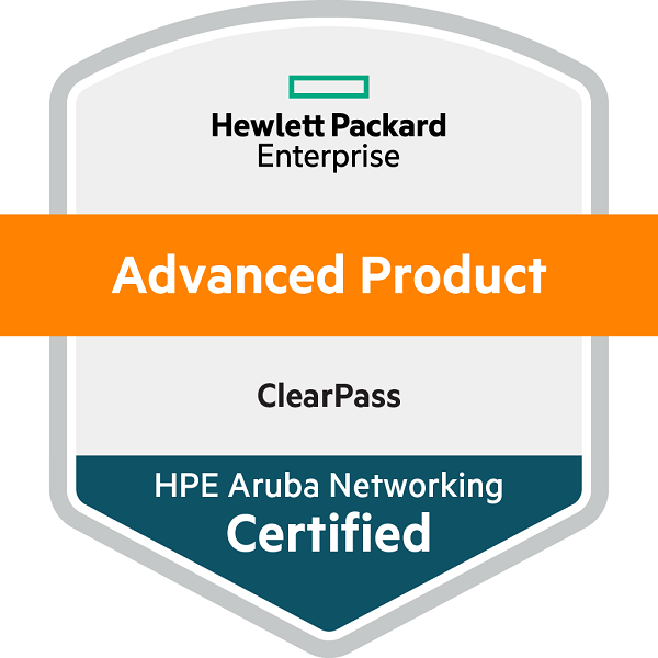HPE Advanced Product Certified - ClearPass