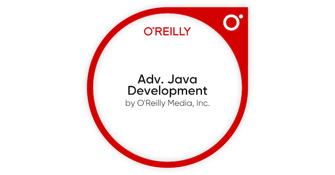 Adv. Java Development - Credly