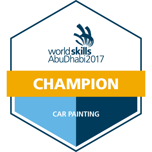 WorldSkills Abu Dhabi 2017 Champion Car Painting Credly