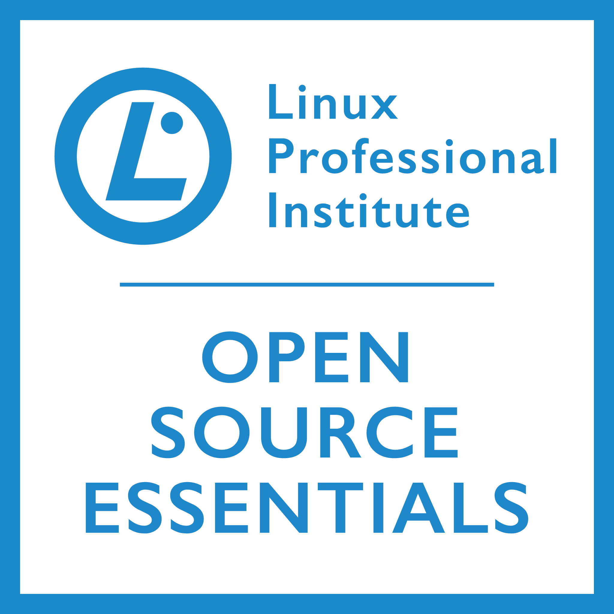 Open Source Essentials Certificate