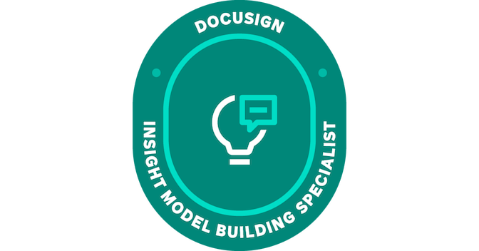 Docusign Insight Model Building Specialist - Credly