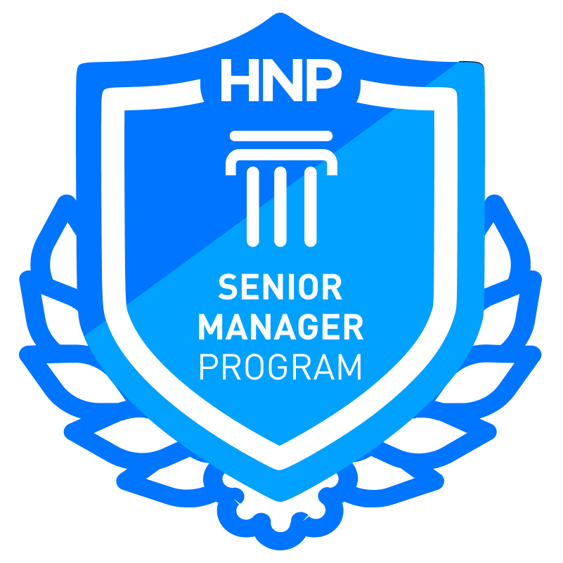HNP Engage Senior Manager Program Graduate - Credly