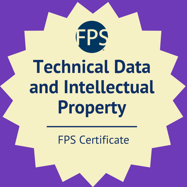 FPS Technical Data and Intellectual Property Certificate