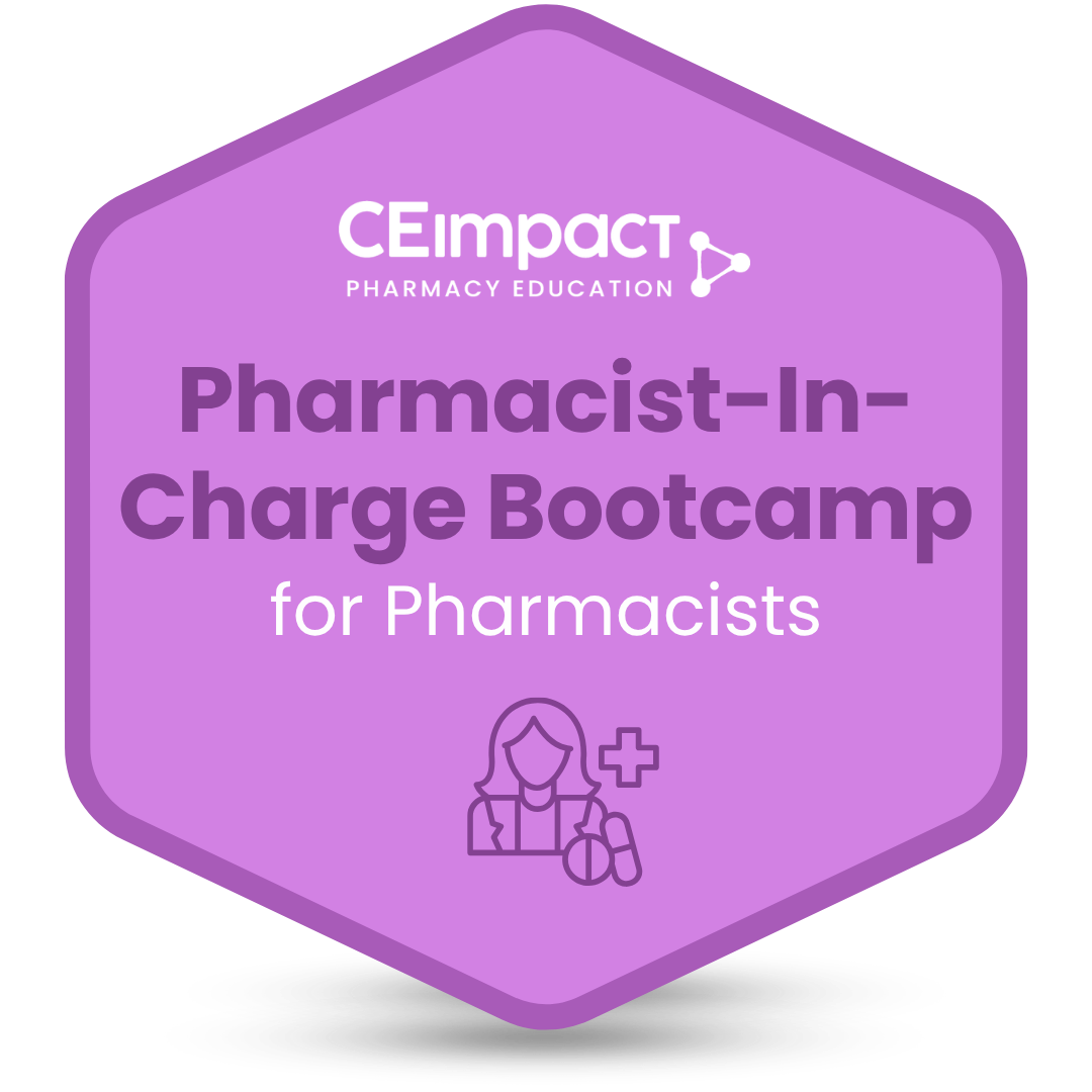 Pharmacist in Charge Bootcamp - Pharmacist badge