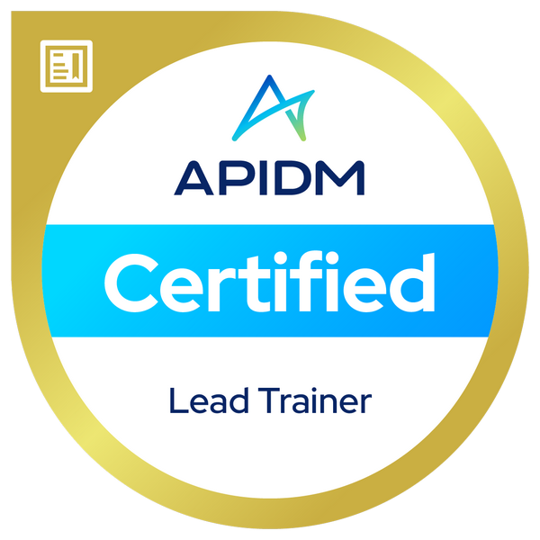 APIDM Certified Lead Trainer