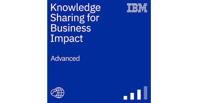 Knowledge Sharing for Business Impact - Credly
