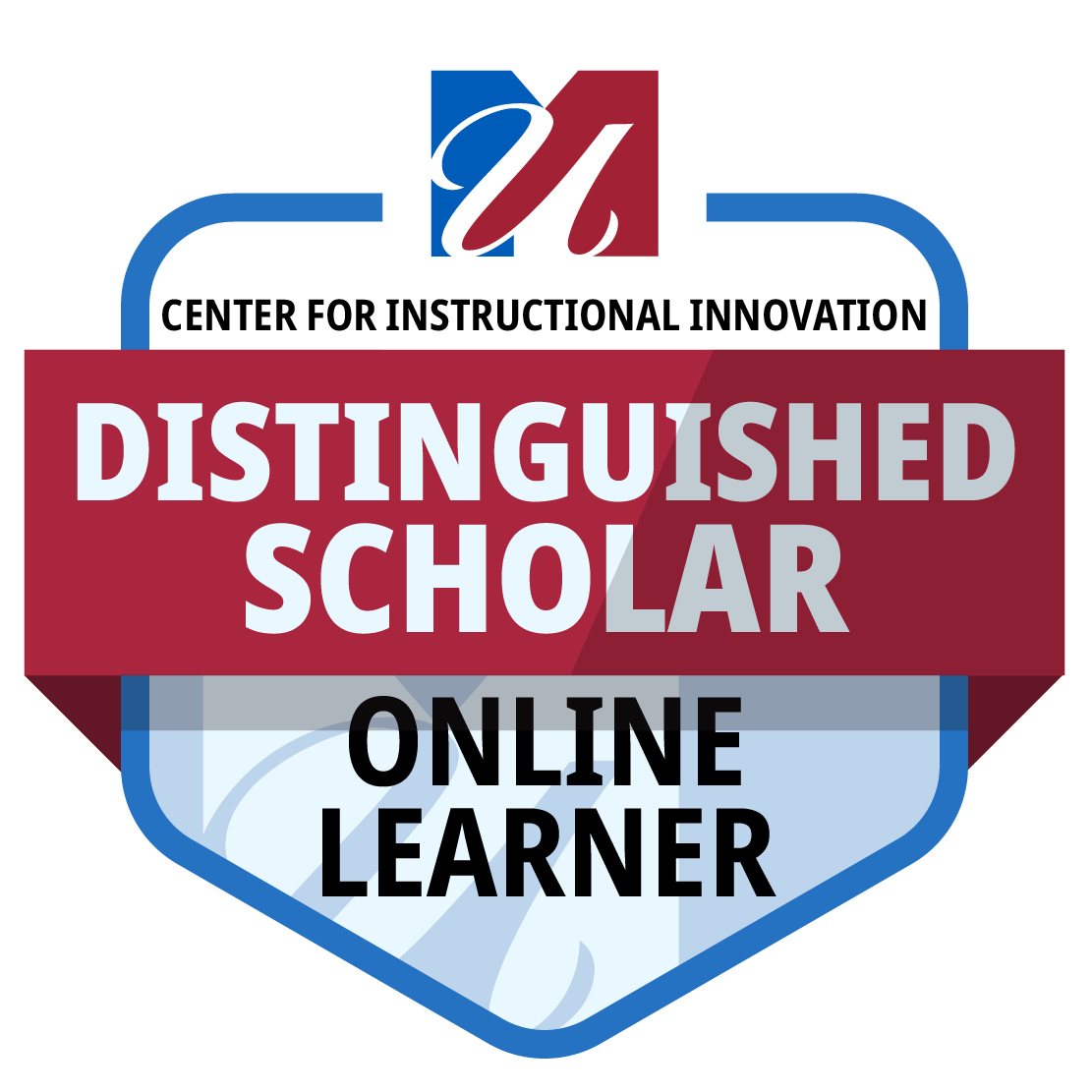 Distinguished Scholar — Online Learner