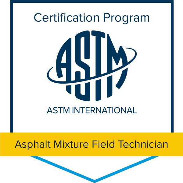 ASTM Asphalt Mixture Laboratory Technician