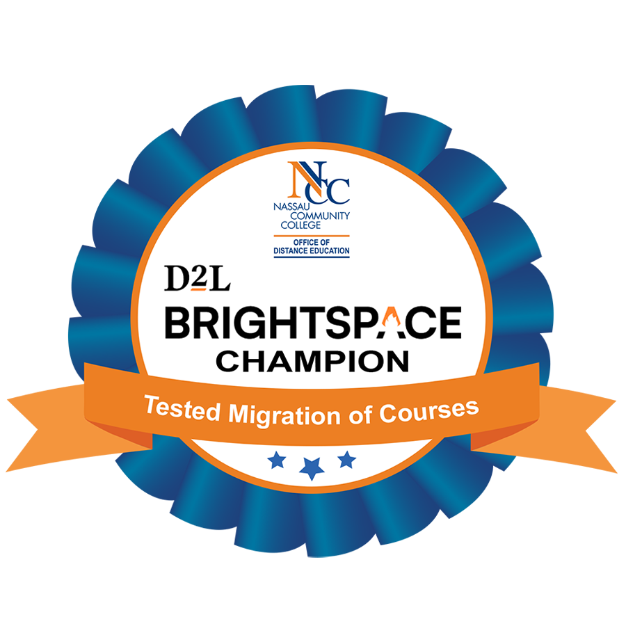D2L Brightspace Champion - Tested Migration of Courses